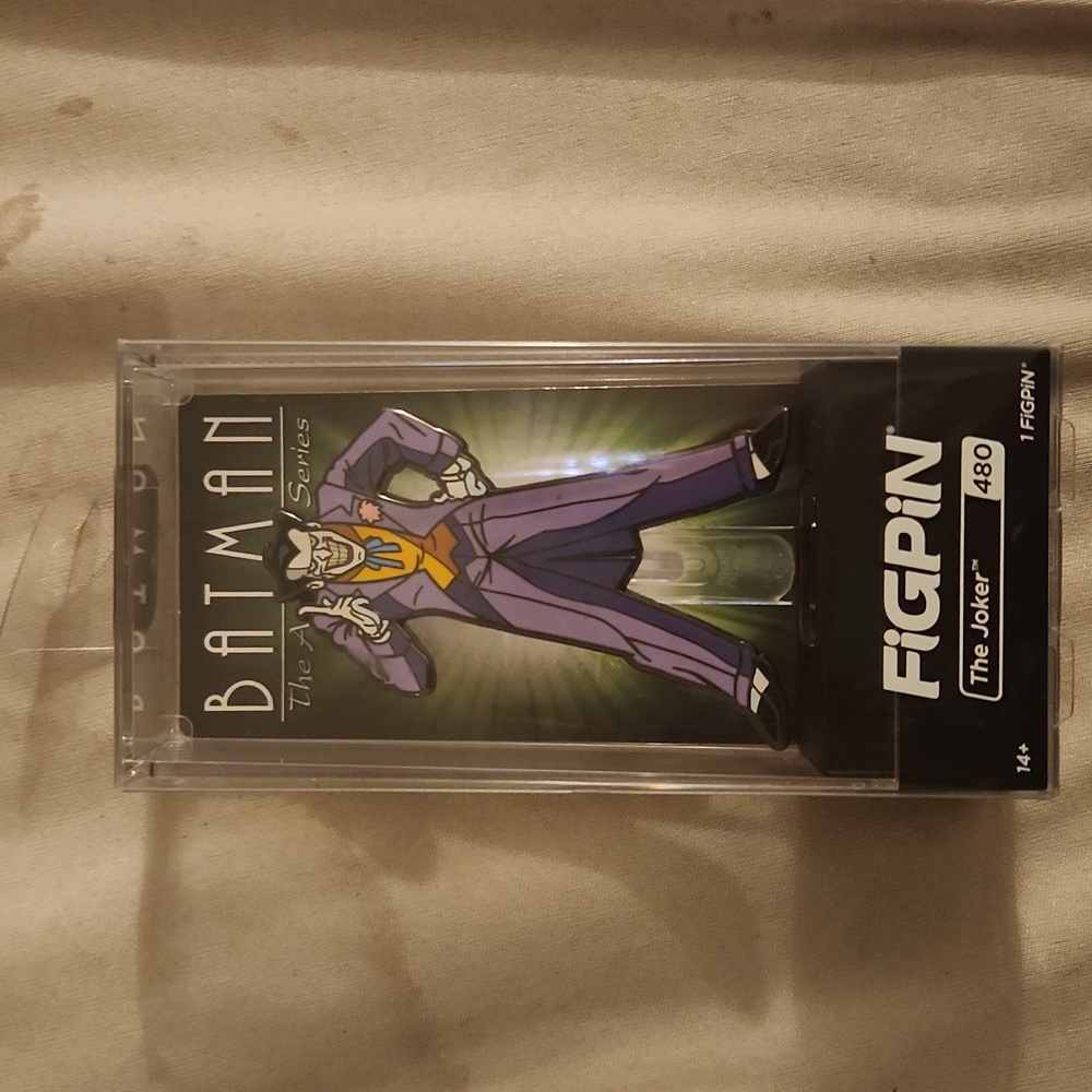 The joker 3in figpin